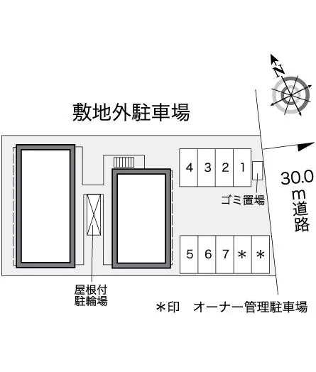 ★手数料０円★名古屋市守山区瀬古東２丁目 月極駐車場